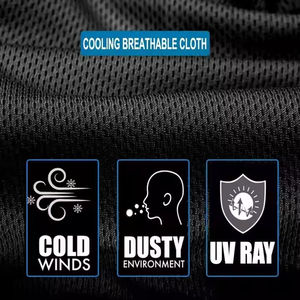 Masque de ski intégral unisexe 2026 avec logo personnalisé, cagoule de moto, pour le sport, le cyclisme, la pêche, usage quotidien pour adultes, motif commun - Product Image 3