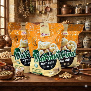 NUTRINUT Cashews Healthy Crispy Energy Snack 195g ODM Vietnam Supply - Product Image 1