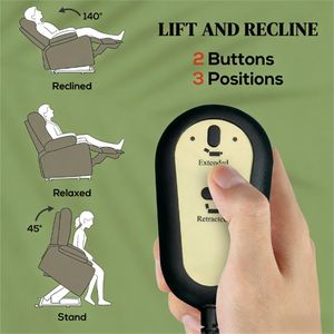 Poltrona Elettrica Reclinabile per Soggiorno, Sedia da Caffè Reclinabile - Product Image 3