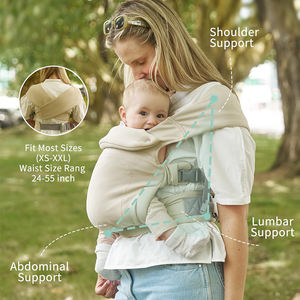 Portabebés Ergonómico para Recién Nacidos y Niños Pequeños, Cómodo y Transpirable, para Viajes, Múltiples Posiciones de Transporte - Product Image 5