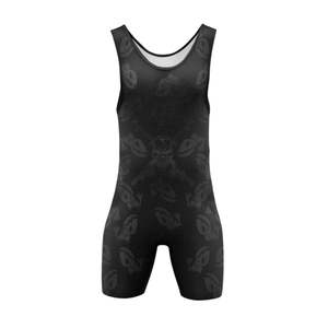 Traje de Lucha Libre Personalizado con Nombre de Equipo, Alta Elasticidad, Duradero, Transpirable, para Hombre, Ropa Deportiva, Singlet de Lucha Libre - Product Image 5
