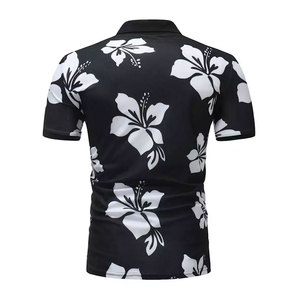 บริการ OEM ออกแบบโลโก้ของคุณเอง เสื้อยืดถักสำหรับผู้ชาย ผ้าโพลีเอสเตอร์/คอตตอน แห้งเร็ว - Product Image 2