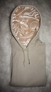 Sudadera con Capucha Personalizada de Felpa 100% Algodón para Hombre, Estilo Holgado, Impresión Puff, Cierre Completo, Forro Satinado, Color Sólido, Invierno, Logotipo Personalizado - Product Image 6