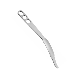 Palanca curva para cuello femoral de 240 mm, elevador quirúrgico de punta roma de 9.12 mm, instrumento ortopédico para huesos con mandíbula de 10 mm de ancho y 22 mm de longitud. - Product Image 6