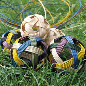 Esfera Decorativa de Ratán Hecha a Mano, Esfera de Ratán Tejida Natural, Adorno Ecológico para Decoración del Hogar, para Decoración de Mesa de Sala de Estar - Product Image 3