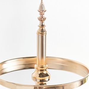 Modern design three tier metal serving <b>stand</b> <b>set</b> with gold finish perfect for desserts and buffet display available in customize - Product Image 2