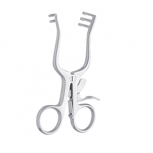 Retractor Weitlaner Profesional Anderson Adson de 4x3 puntas con acabado Dall para cirugía ortopédica - Product Image 1