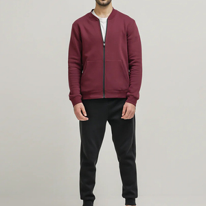 Chaquetas Bomber de Invierno Personalizadas de Alta Calidad para Hombre, Cuello Alto, Bordado Frontal, Resistentes al Viento, Transpirables, de Nailon/Poliéster, Colores Personalizados - Product Image 4