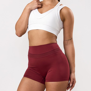 Shorts Deportivos de Secado Rápido para Gimnasio, Entrenamiento, Fitness, 2 en 1, con Cordón, para Maratón y Running, para Mujer - Product Image 5
