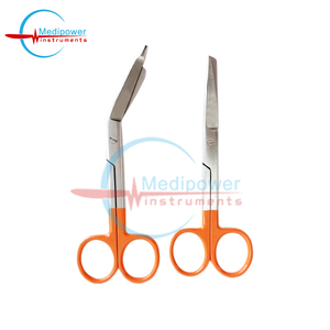 Juego de 2 Tijeras Médicas de Acero Inoxidable para Enfermería, Tijeras para Vendajes, Instrumental para Clínica, Hospital, Operaciones Quirúrgicas Manuales - Product Image 2