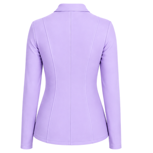 Lavender Equestrian <b>Jacket</b> for <b>Women</b> Slim Fit Riding Blazer Stylish Horse Riding Competition Coat Custom Wholesale Fashion - Product Image 2