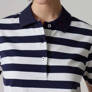 Service OEM : Créez Votre Propre Logo – Nouveaux Polos Personnalisés pour Hommes et Femmes – Impression Personnalisée – Style Rayé à Prix Abordable - Product Image 3