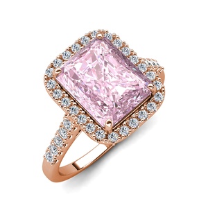 2023 fantaisie pierre de glace pilée bijoux de luxe 925 en argent Sterling déclaration grande bague de fiançailles pour les femmes bijoux de destin - Product Image 1