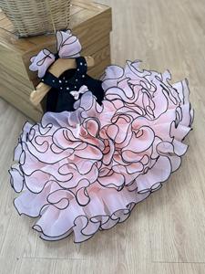 Vestido Maxi Halter para Niñas Bao Tran con Estampado de Personajes, Mangas Farol, Dobladillo Enrollado, Transpirable, Ecológico, 100% ODM - Product Image 3