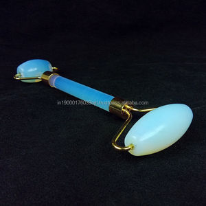 หินคริสตัลธรรมชาติรักษาผิวด้วยหินอเวนจูรีนสีเขียวหินอัญมณีสำหรับนวดผิวมีความเงางามสูง - Product Image 3