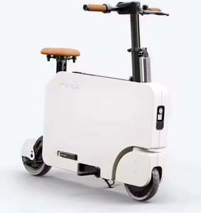 Scooter Eléctrico BUTA Nuevo con Asiento y Ruedas Dobles, Color Blanco - Product Image 4