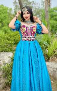 Robes afghanes Kuchi pour femmes, très demandées, vente en gros, qualité supérieure, robes de mariage afghanes Kuchi pour femmes au meilleur prix - Product Image 2