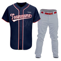AL SWANS INTERNATIONAL OEM Uniformes de baseball pour hommes adultes en polyester respirant sur mesure, design de logo personnalisé de haute qualité
