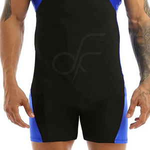 ชุดนักมวยปล้ำไซส์ใหญ่แบบใหม่ บริการ OEM ออกแบบเองได้ ผลิตจากโพลีเอสเตอร์ 100% - Product Image 5