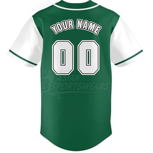 Nueva Llegada de Ropa Deportiva, Jersey de Béisbol con Nombre Personalizado Impreso, Tela 100% Poliéster, Mejor Precio - Product Image 3