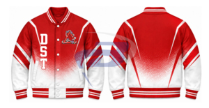 เดลต้า |   ซิกมา |   เสื้อแจ็คเก็ตวาร์ซิตี้ผ้าซาตินแบบไล่สีสำหรับผู้หญิง Theta ปักลายตัวอักษรกรีก แขนยาว ปกคอพับ แต่งขอบผ้าซาติน - Product Image 3