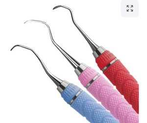 เครื่องมือขูดหินปูนทางทันตกรรมแบบพรีเมียม สแตนเลสสตีล ยี่ห้อ Sickle Custom Logo พร้อมด้ามจับแบบกลวง EverEdge สำหรับการผ่าตัดยกไซนัส - Product Image 4