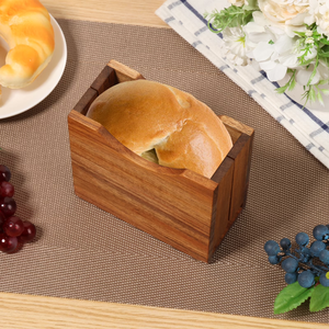 Support de coupe-bagels en bois d'acacia, trancheuse à pain multifonctionnelle pour la cuisine domestique, prix de gros de l'usine du Vietnam - Product Image 3