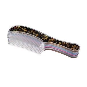 Peine de Resina Profesional para Barbería, Estilo Salón, Ecológico, Decoración DIY, Alta Calidad, Forma Personalizada ILAHI, Arte Folclórico - Product Image 5