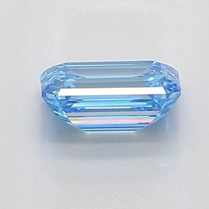 Émeraude bleue vif fantaisie certifiée de 1,02 carat, diamant VS2, taille EX, pierre brute pour bijoux de luxe - Product Image 2