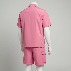 Conjunto de Camiseta y Pantalones Cortos de Lujo Blancos para Hombre, de la Mejor Calidad, con Logotipo Personalizado, Diseño de Diseñador, Conjunto de Verano de Dos Piezas para Hombre - Product Image 6