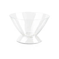 Tasses à dessert en plastique jetables de Taïwan avec logo personnalisé pour l'ODM d'OEM de salade de yaourt de pouding de gelée