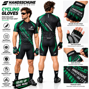 Gants de cyclisme de haute qualité OEM pour la protection des paumes, pour la course, le sport, l'escalade, la gym et l'entraînement, avec doigts coupés - Product Image 3