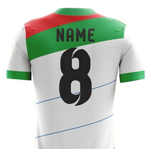 Tenues de football de haute qualité en polyester 100 %, personnalisables par transfert thermique, respirantes, légères, à manches courtes - Product Image 6