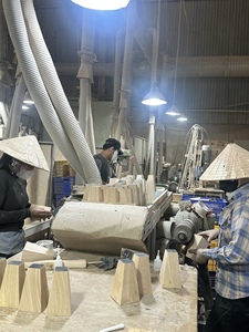 Round Solid Wood Furniture Legs OEM Factory Custom Size <b>Sofa</b> Cabinet <b>Support</b> Legs Strong Load Capacity Natural Wood Finish - Product Image 5