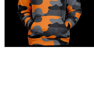 Sudadera Clásica con Capucha de Algodón 100% Camuflaje, Forro de Algodón, Personalizable con Logotipo, Venta al Por Mayor - Product Image 4