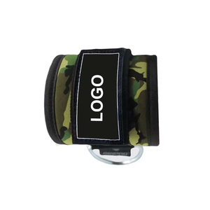 สายรัดข้อเท้านีโอพรีนปรับได้ พร้อมห่วงรัดสองวง ระบายอากาศได้ดี ทนทาน ป้องกันได้รอบด้าน เหมาะสำหรับการยกน้ำหนักและการใช้งานในโรงยิม - Product Image 4