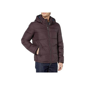 Vornex Industry Custom Men's Snap Button Puffer Jacket <b>Thick</b> Baffle <b>Winter</b> Insulated Warm <b>Coat</b> Factory Direct Low Moq Supplier - Product Image 5