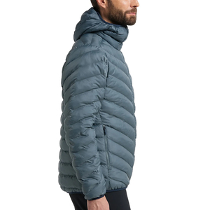Unisex Custom Black Oversized Bubble Winter Puffer Jacket Hooded Stand Collar Heavy <b>Padded</b> Jumper High Street Style 100% Nylon - Product Image 1