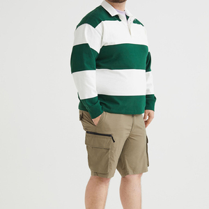 Nouveau Look – Short Cargo Homme Personnalisé avec Logo, 100% Coton Toile Anti-Plis, Imprimé, pour Sport, Jogging, Fitness et Entraînement - Product Image 1