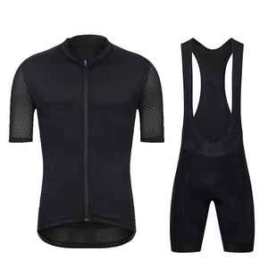 Ensembles de vêtements de sport en tissu de bonne qualité et à séchage rapide, meilleur prix, uniforme de cyclisme sans couture, designs personnalisés - Product Image 6