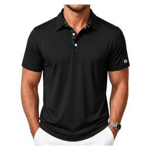 Polo personalizado para hombre, 100% algodón piqué, 220 GSM, manga corta, color sólido, con bordado en el pecho, proveedor informal de Bangladesh. - Product Image 3