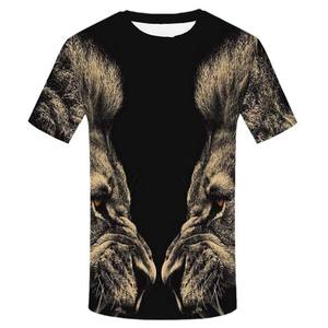 Camiseta de Cuello Redondo para Hombre, Corte Regular, Mezcla de Poliéster/Algodón, Estampado Digital, Secado Rápido y Transpirable, Diseño Sólido, Estilo Casual, MOQ Bajo - Product Image 5