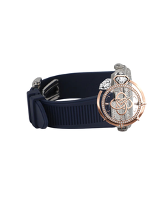 Reloj de Lujo para Hombre con Logotipo Personalizado, Moissanita VVS, Completamente Adornado con Diamantes - Product Image 2