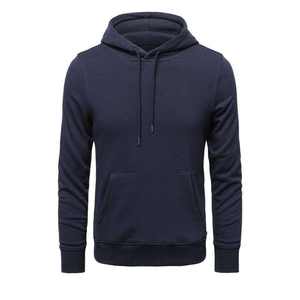 Ensemble de sweats à capuche zippés pour hommes avec logo personnalisé, 100% coton, grande taille, tissu tricoté écologique 300g - Product Image 4