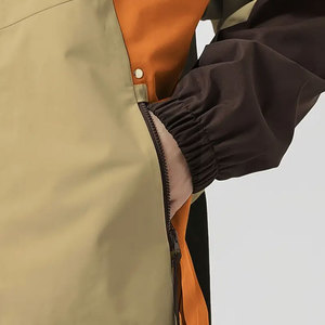 Customizable Breathable Windproof Waterproof <b>Men's</b> Safari <b>Jacket</b> Stand Collar Front Logo Plus Size Outdoor - Product Image 2