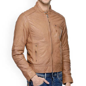 Chaqueta de Cuero Suave al Tacto con Textura Lisa, Ajuste Cómodo, Chaqueta de Moda de Invierno para Actividades al Aire Libre y Viajes - Product Image 2