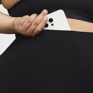 Shorts Casuales de Punto para Mujer, Cintura Alta, Color Negro, Corte Ajustado, Diseño Sólido, Cierre Elástico en la Cintura, Ropa Recién Llegada - Product Image 5