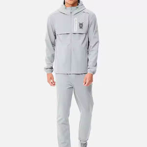 Combinaisons coupe-vent pour hommes de couleur unie, design personnalisé, vente en gros, qualité supérieure, combinaisons coupe-vent pour hommes en vente en ligne - Product Image 1