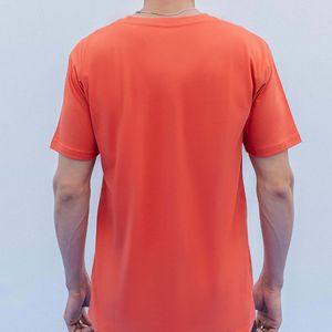 T-shirts surdimensionnés personnalisés pour hommes en mélange polyester/coton |   Fabricant OEM ODM de vêtements d'été de haute qualité - Product Image 6