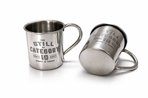 Stainless Steel American Style Drinking <b>Mug</b> with Handle-Portable <b>Large</b> Capacity 400ml for Office & Outdoor Use - Product Image 2